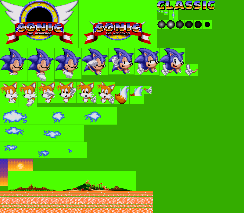 The Spriters Resource Full Sheet View Sonic Blast Man