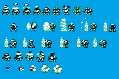 Mega Man Customs - Cold Man (NES-Style)