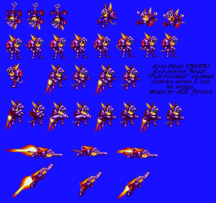 Axel Gear (Expanded, SNES-Style)