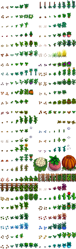 PC / Computer - Stardew Valley - Crops - The Spriters Resource