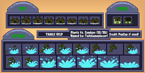 Plants vs. Zombies - Tangle Kelp