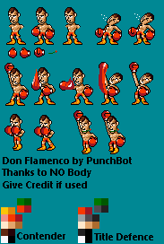 Punch-Out!! Customs - Don Flamenco