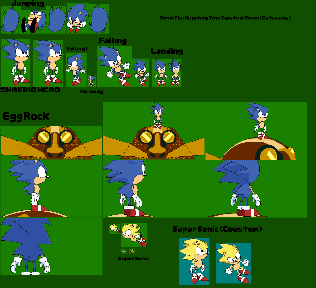 PC / Computer - Retro Sonic - Sonic the Hedgehog - The Spriters Resource