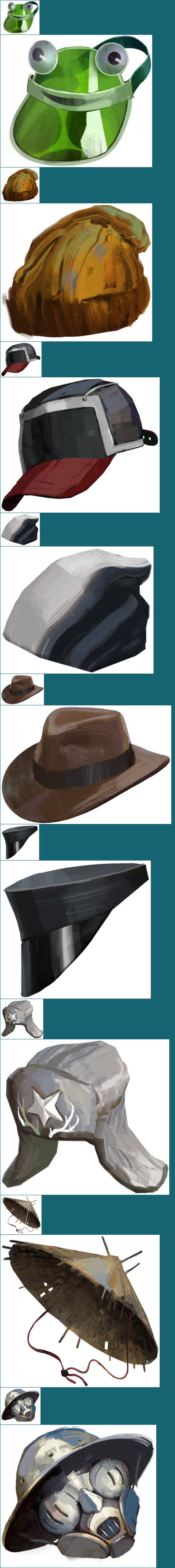 Disco Elysium - Clothing (Hats)