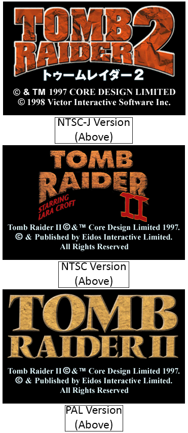 Tomb Raider II - Title Screen