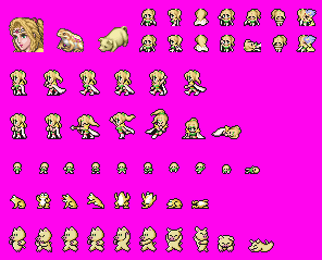 The Spriters Resource - Full Sheet View - Final Fantasy 4 (Pixel ...