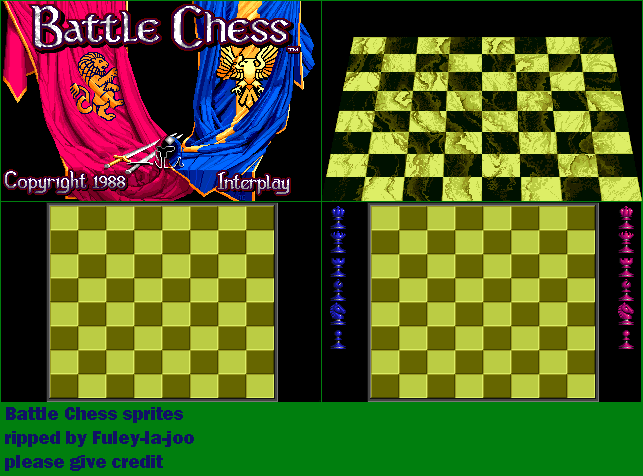 Title Screen & Chessboard