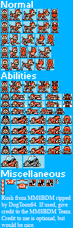 Mega Man 8-bit Deathmatch - Rush
