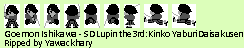 SD Lupin the Third: Kinko Yaburi Daisakusen (JPN) - Goemon Ishikawa