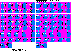 Bloo (Mega Man 8-bit Deathmatch-Style)