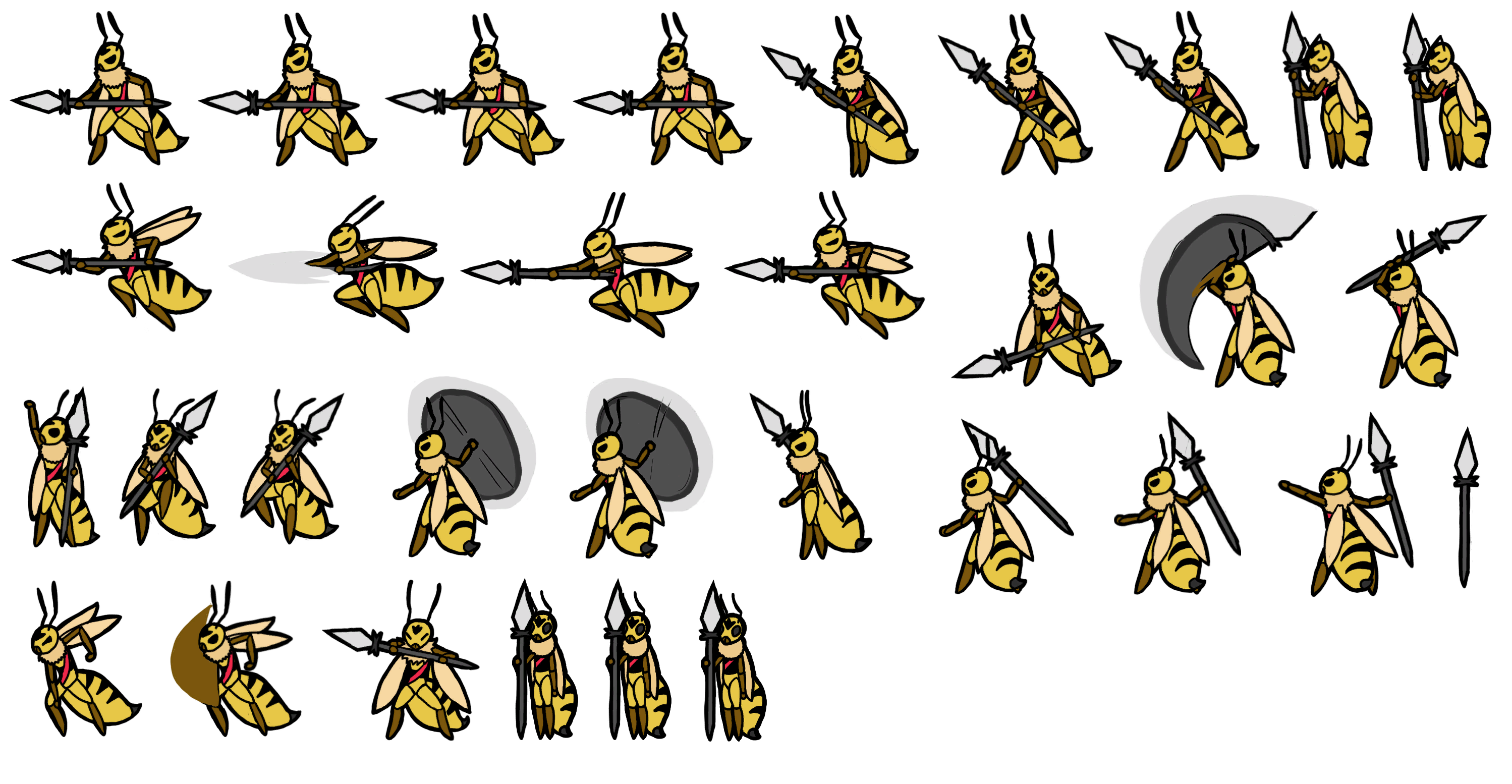 Bug Fables: The Everlasting Sapling - Wasp Trooper