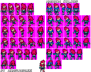 Red Action (Mega Man 8-bit Deathmatch-Style)