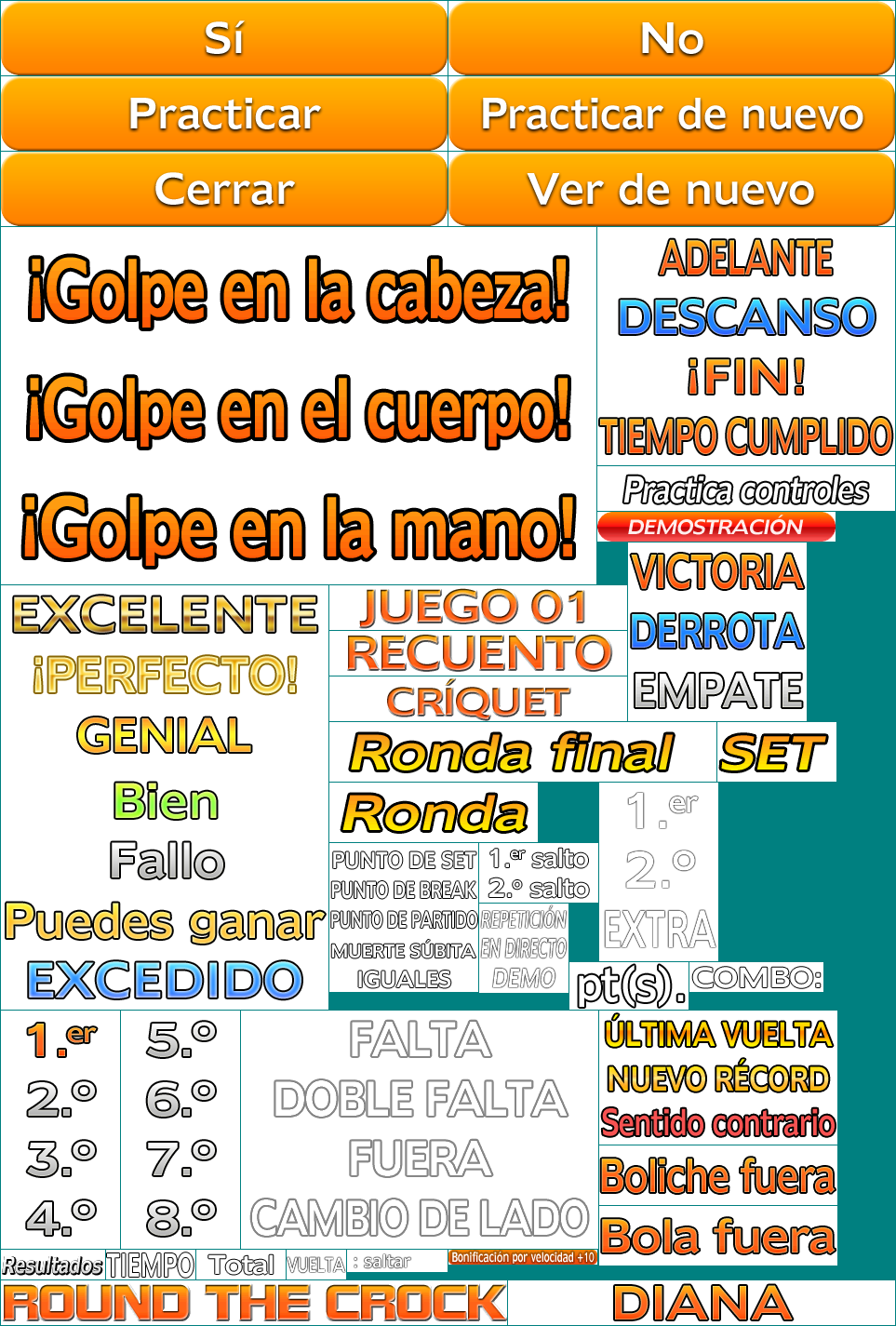 Deca Sports 2 / Sports Island 2 - Text (Spanish)