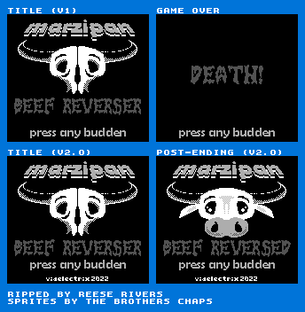 Marzipan Beef Reverser (Homebrew) - Splash Screens