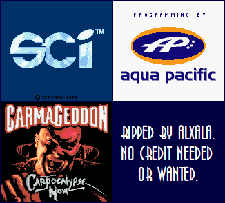Carmageddon - Logos and Title Screen