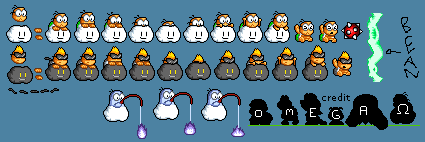 super mario kart lakitu sprite