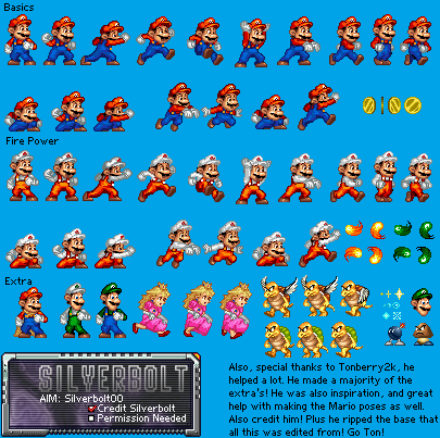 Download Mario Sprites Game Maker 8