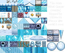 Mobile - Pitfall Glacier - Tiles - The Spriters Resource