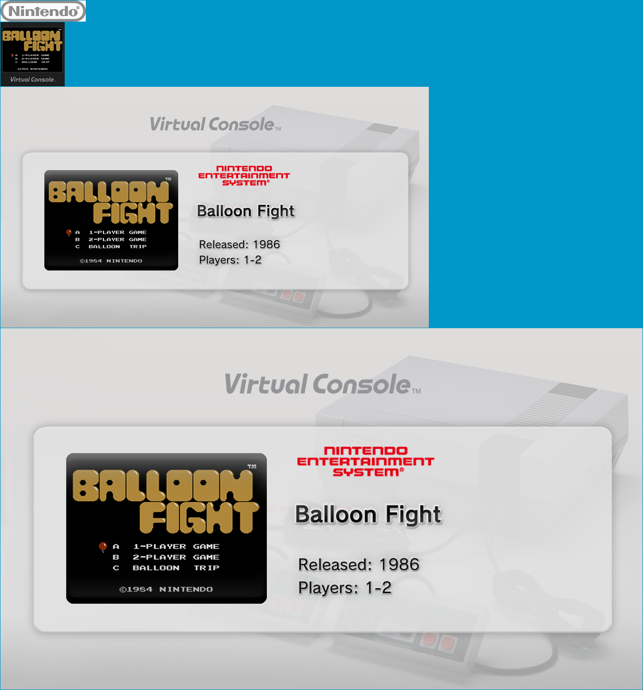 Virtual Console - Balloon Fight