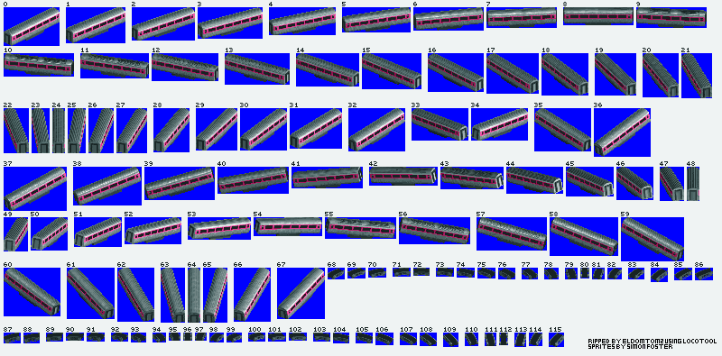 Chris Sawyer's Locomotion - Mk3 Passenger Carriage