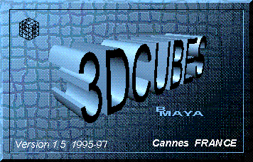 3DCubes - Title Screen