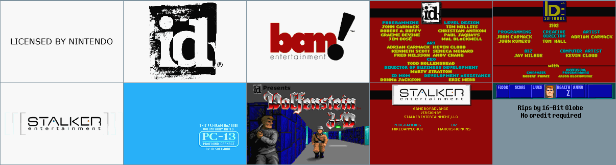 Wolfenstein 3D - Introduction Screens & Title Screen