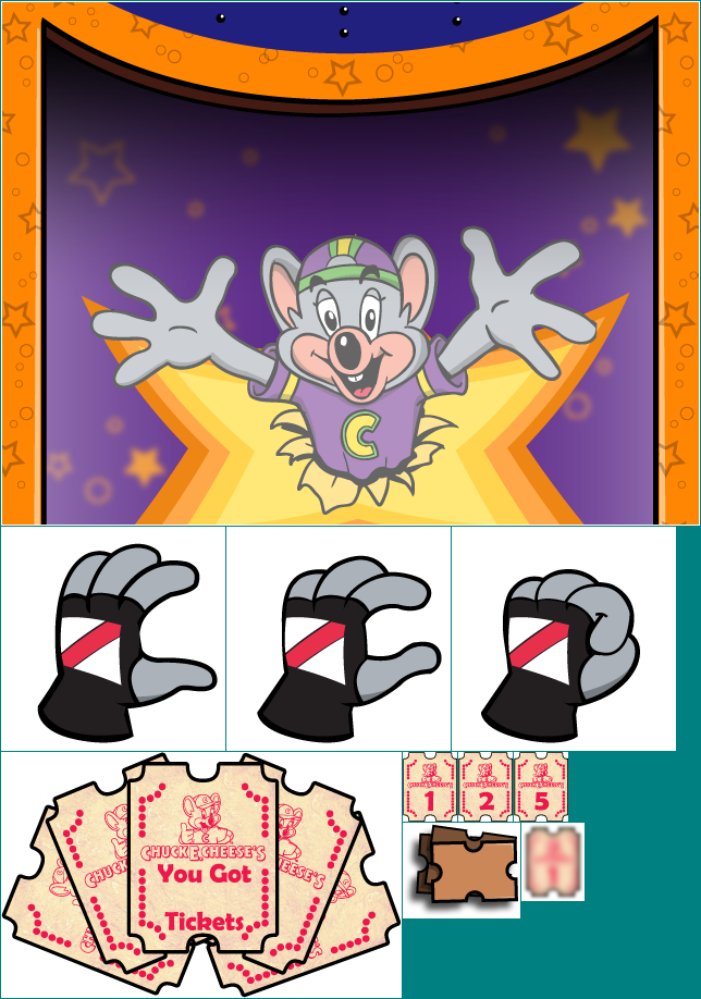 Chuck E. Cheese's Party Games - Ticket Blaster