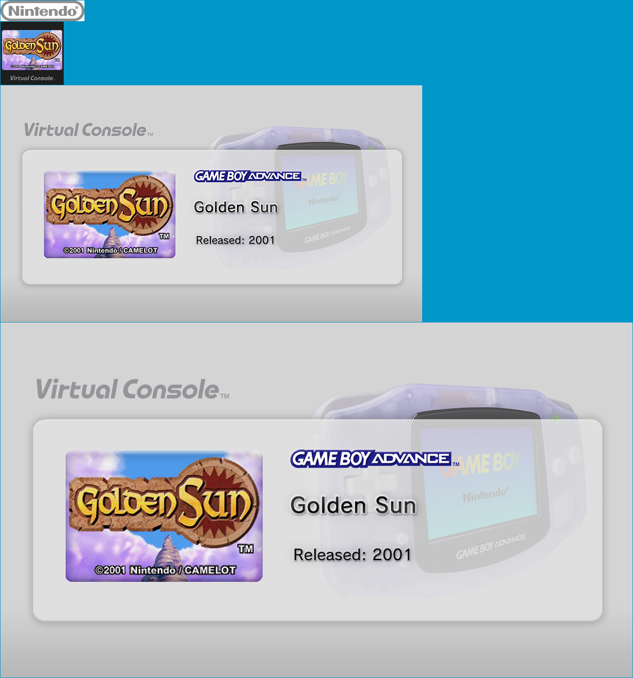 Virtual Console - Golden Sun