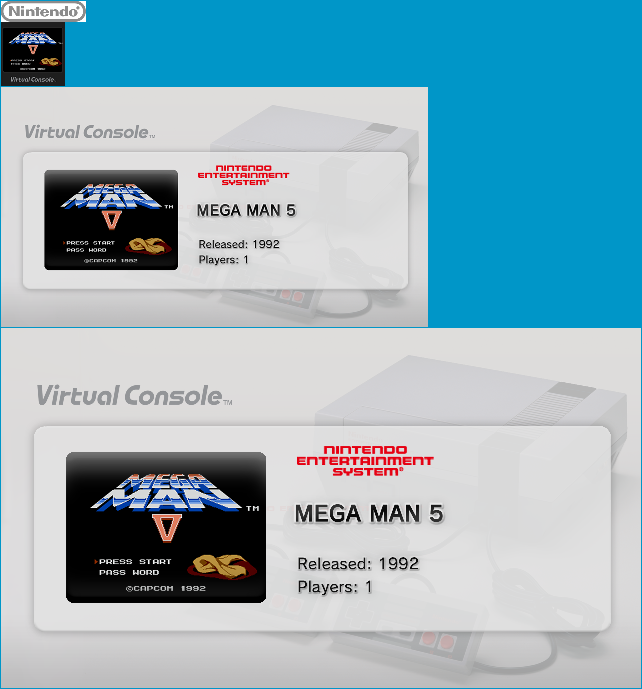 Virtual Console - MEGA MAN 5