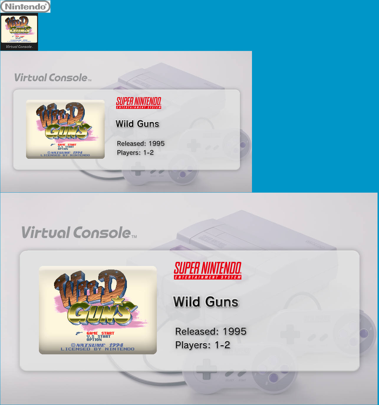 Virtual Console - Wild Guns