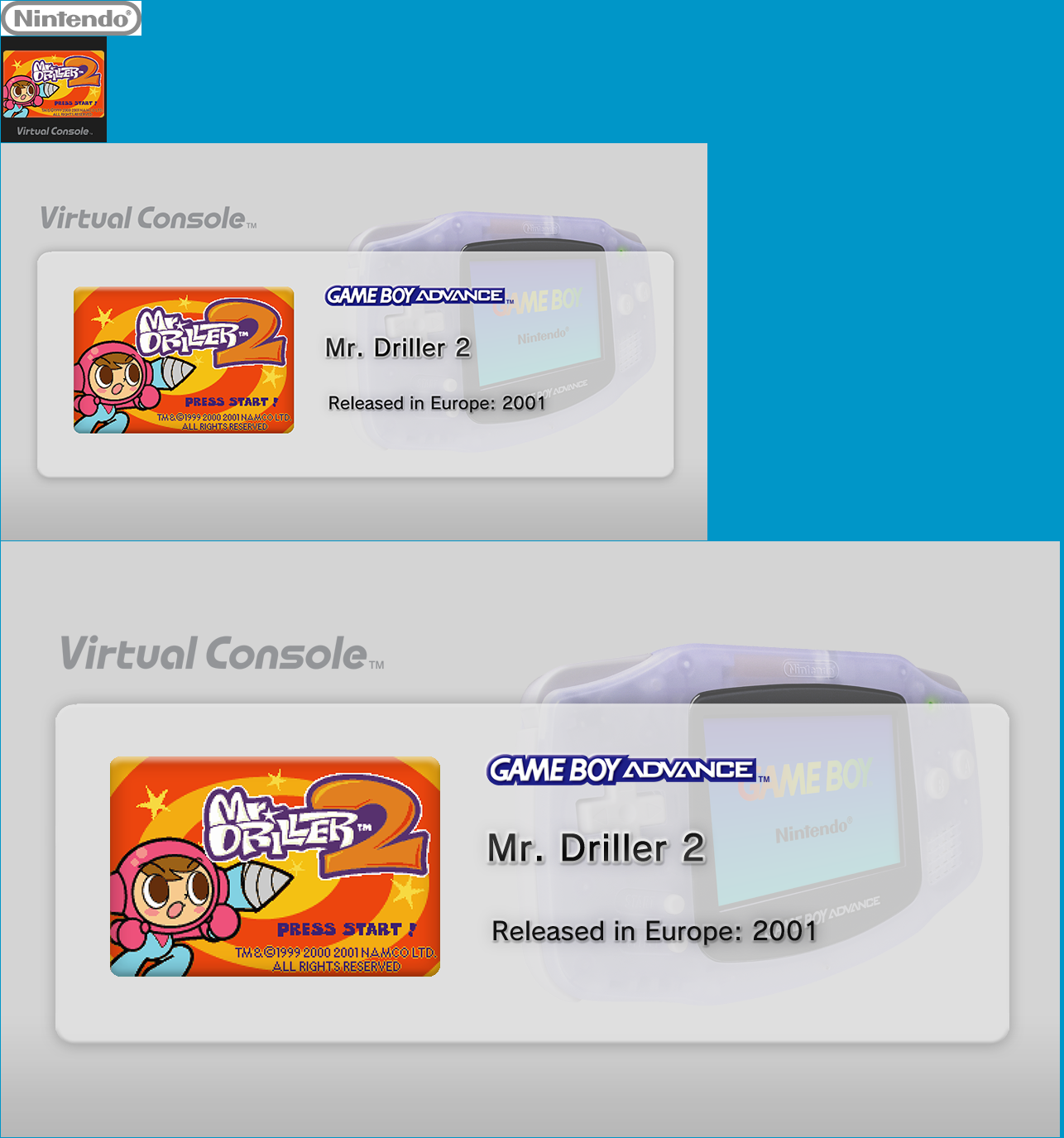 Virtual Console - Mr. Driller 2
