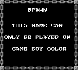 spawn game boy color