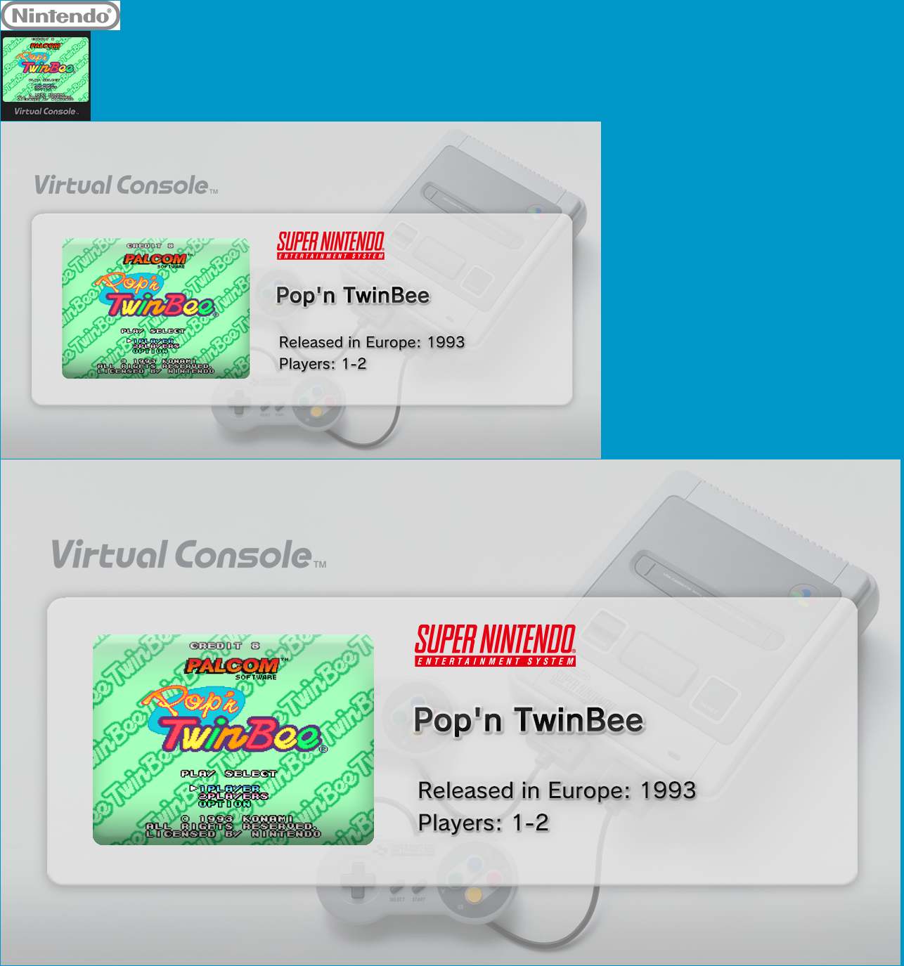 Virtual Console - Pop'n TwinBee