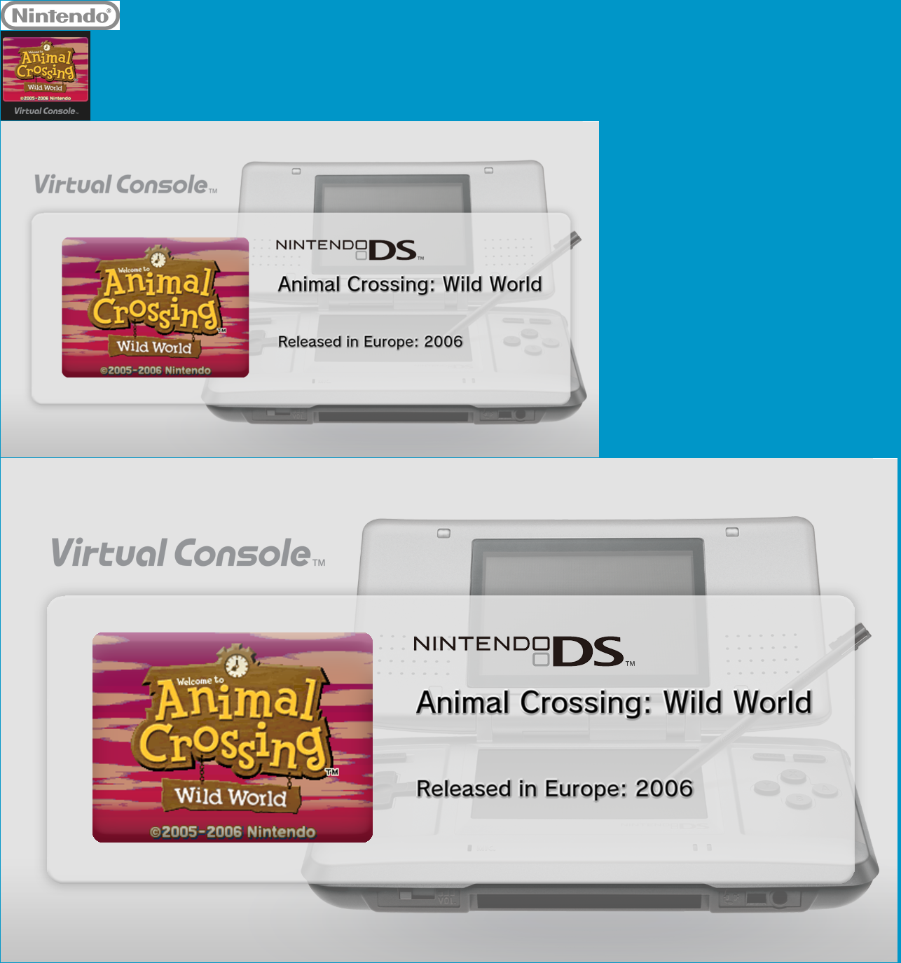 Virtual Console - Animal Crossing: Wild World