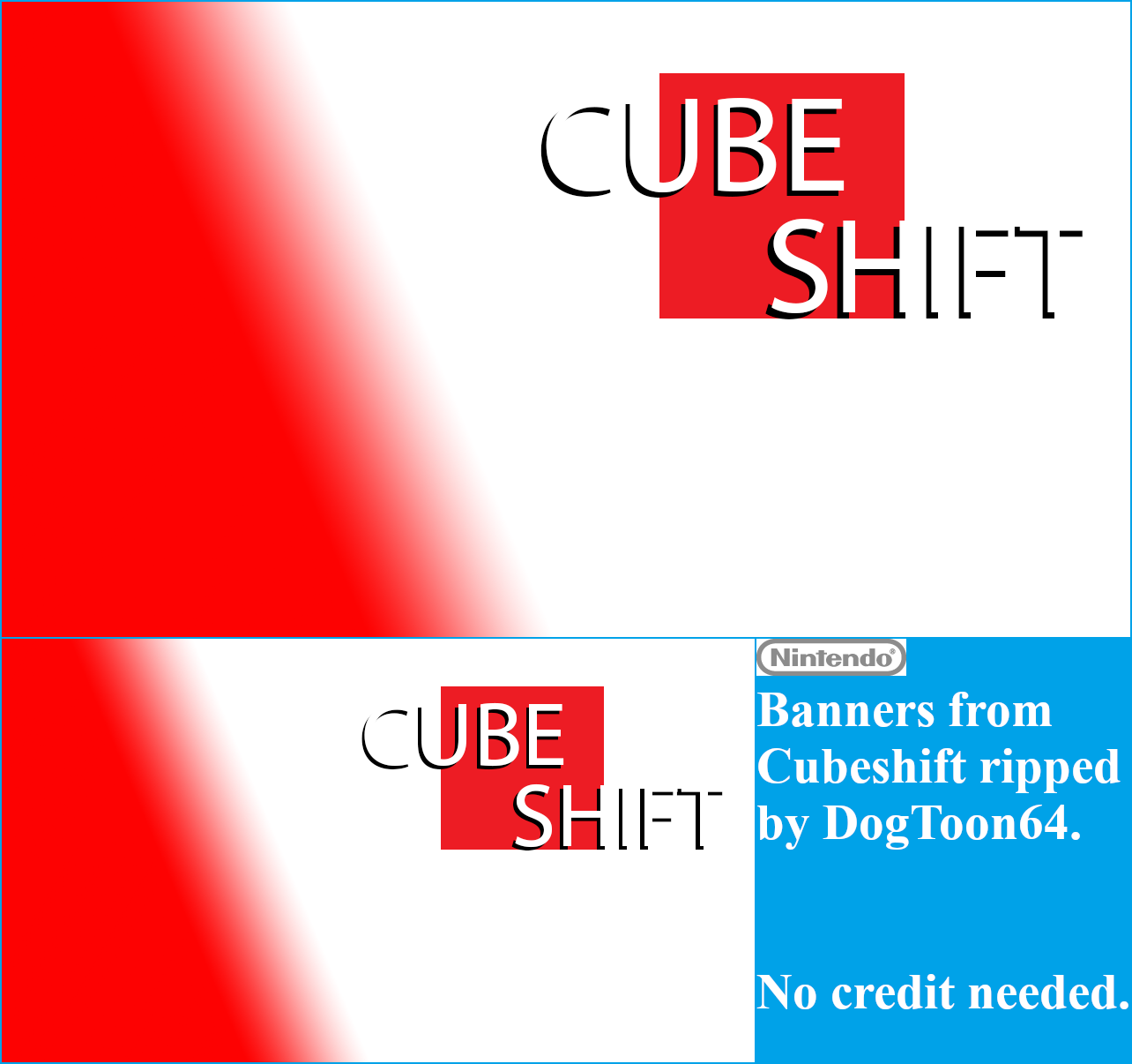 Cubeshift - Banners