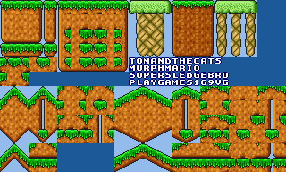 Mario Customs - Overworld Tileset (Super Mario Bros. SNES-Style)