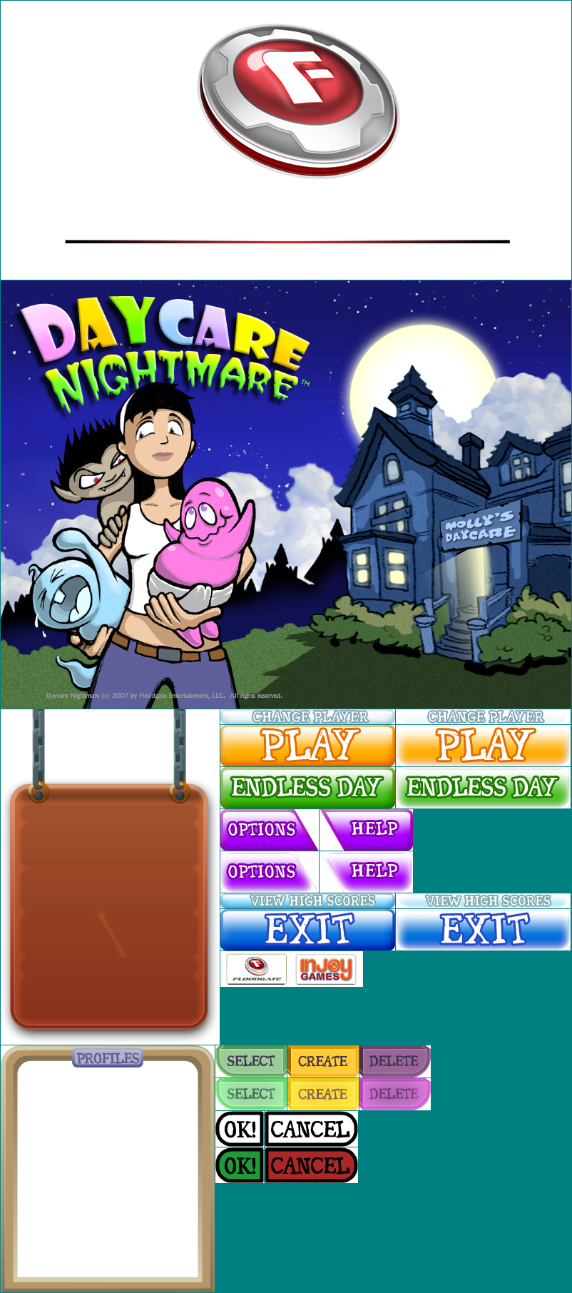 Daycare Nightmare - Title Screen