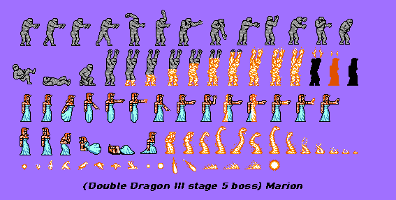 Neo Geo / NGCD - Double Dragon - Vs Portraits - The Spriters Resource