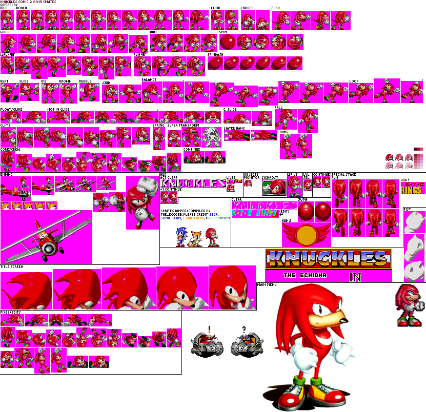 Sonic the Hedgehog 2 - Knuckles the Echidna