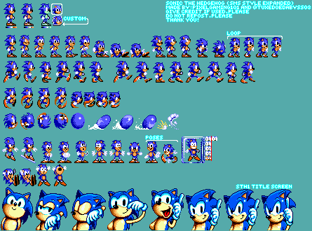 Sonic the Hedgehog (Sonic 2 SMS-Style, Expanded)