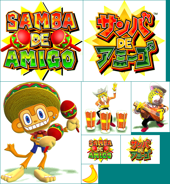 Samba de Amigo - Wii Menu Icon and Banner