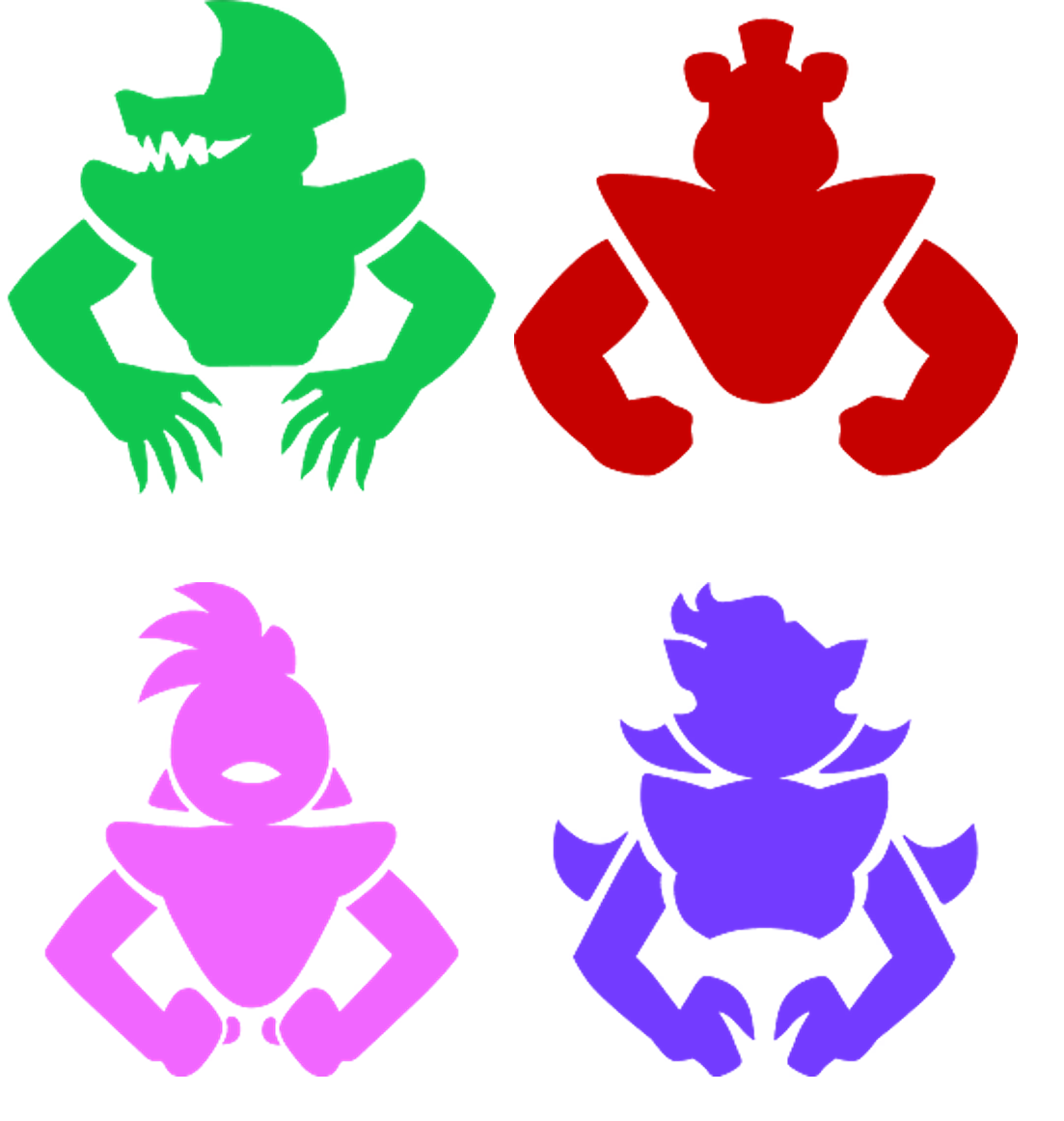 Five Nights at Freddy's: Security Breach - Character Icons