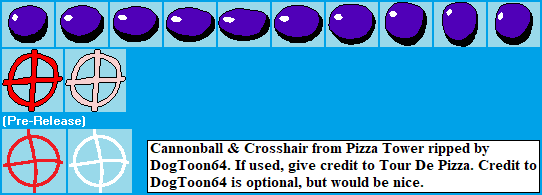 Pizza Tower - Cannonball & Crosshair