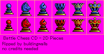 Battle Chess Enhanced - 2D Pieces