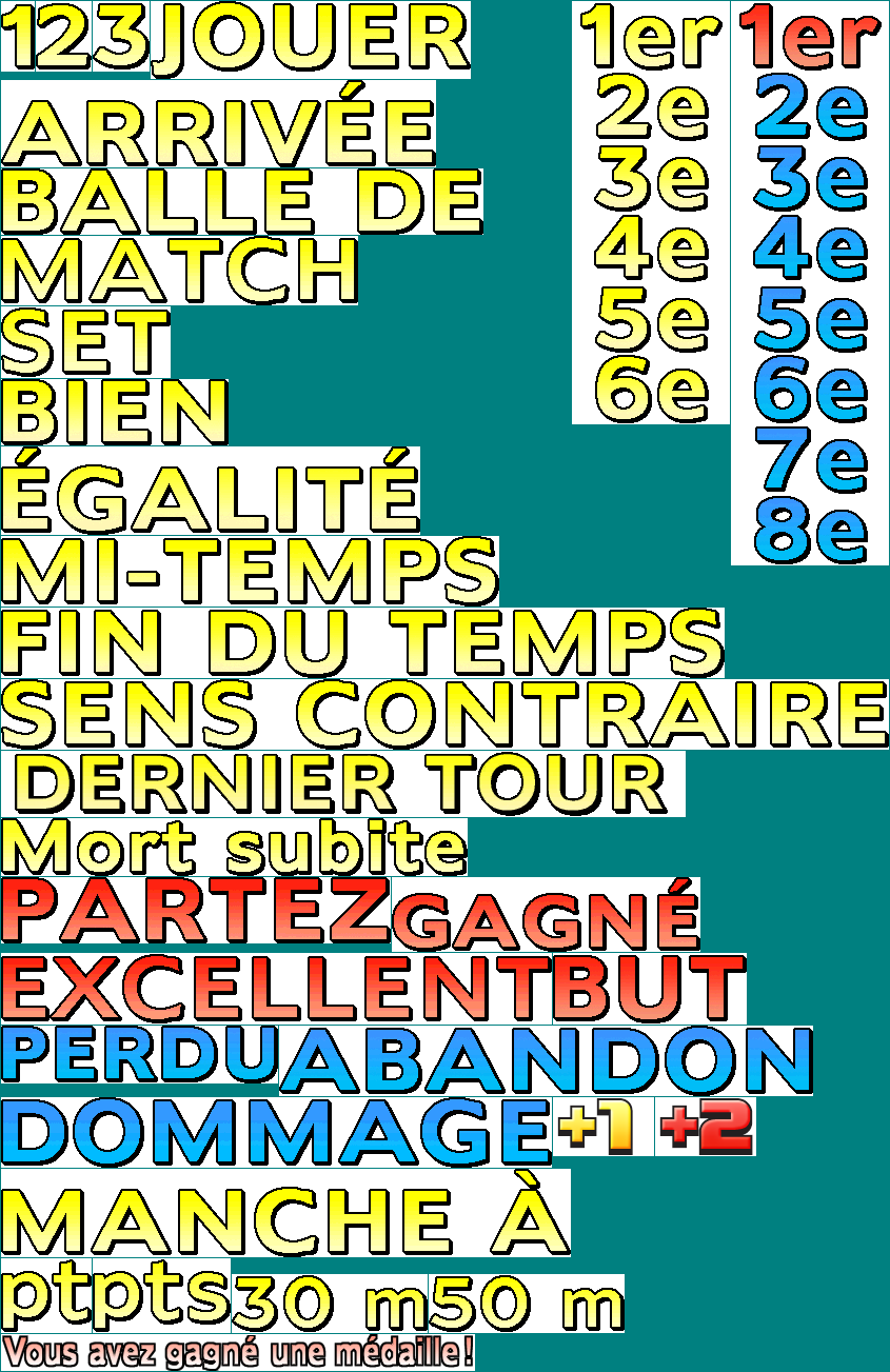 Deca Sports / Sports Island - Text (French)