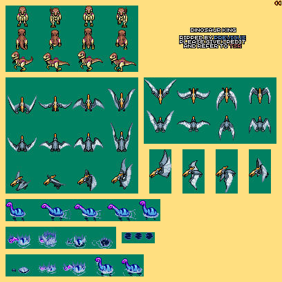 Ds Dinosaur King Dinosaur Icons Video Game Sprites Sprite Dinosaur Images