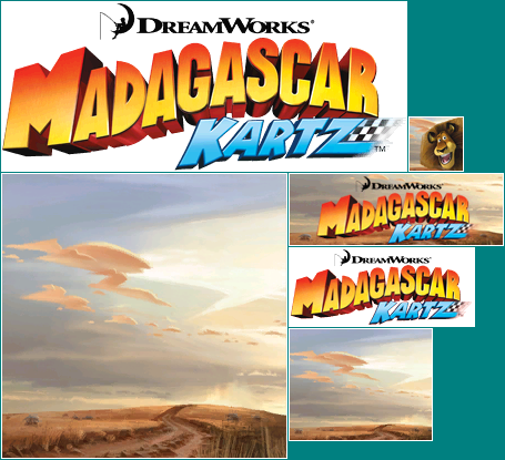 Madagascar Kartz - Wii Menu Banner & Data