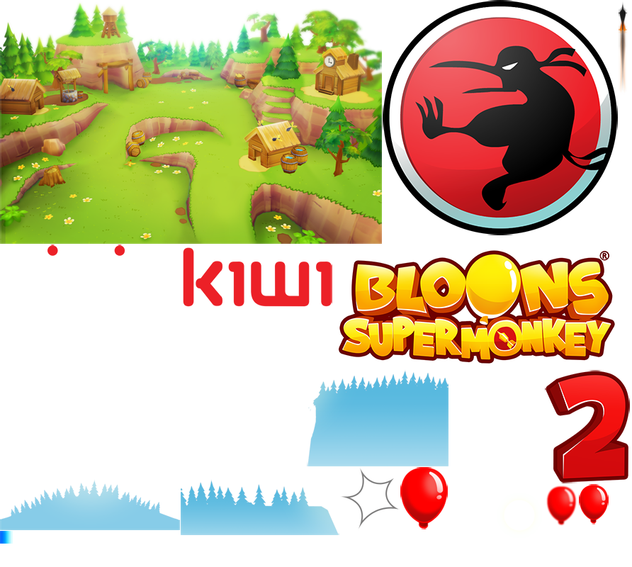 Bloons Supermonkey 2 - Title Screen