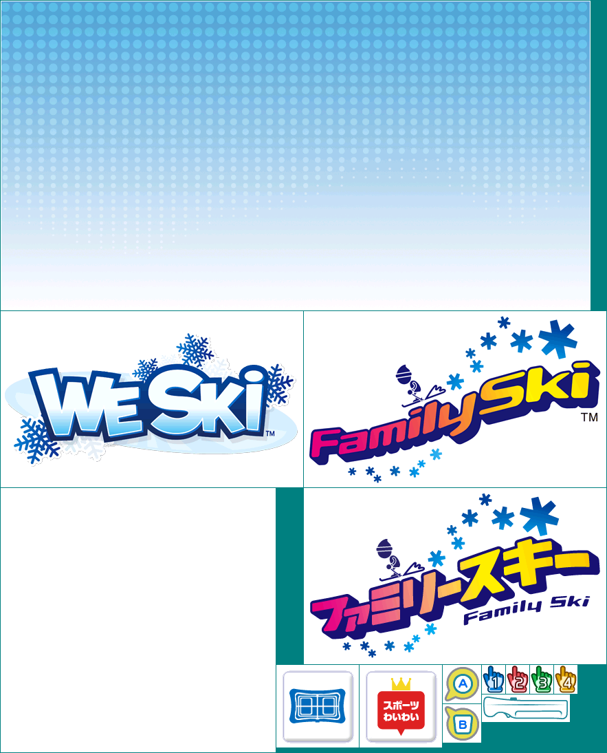 We Ski - Title Screen