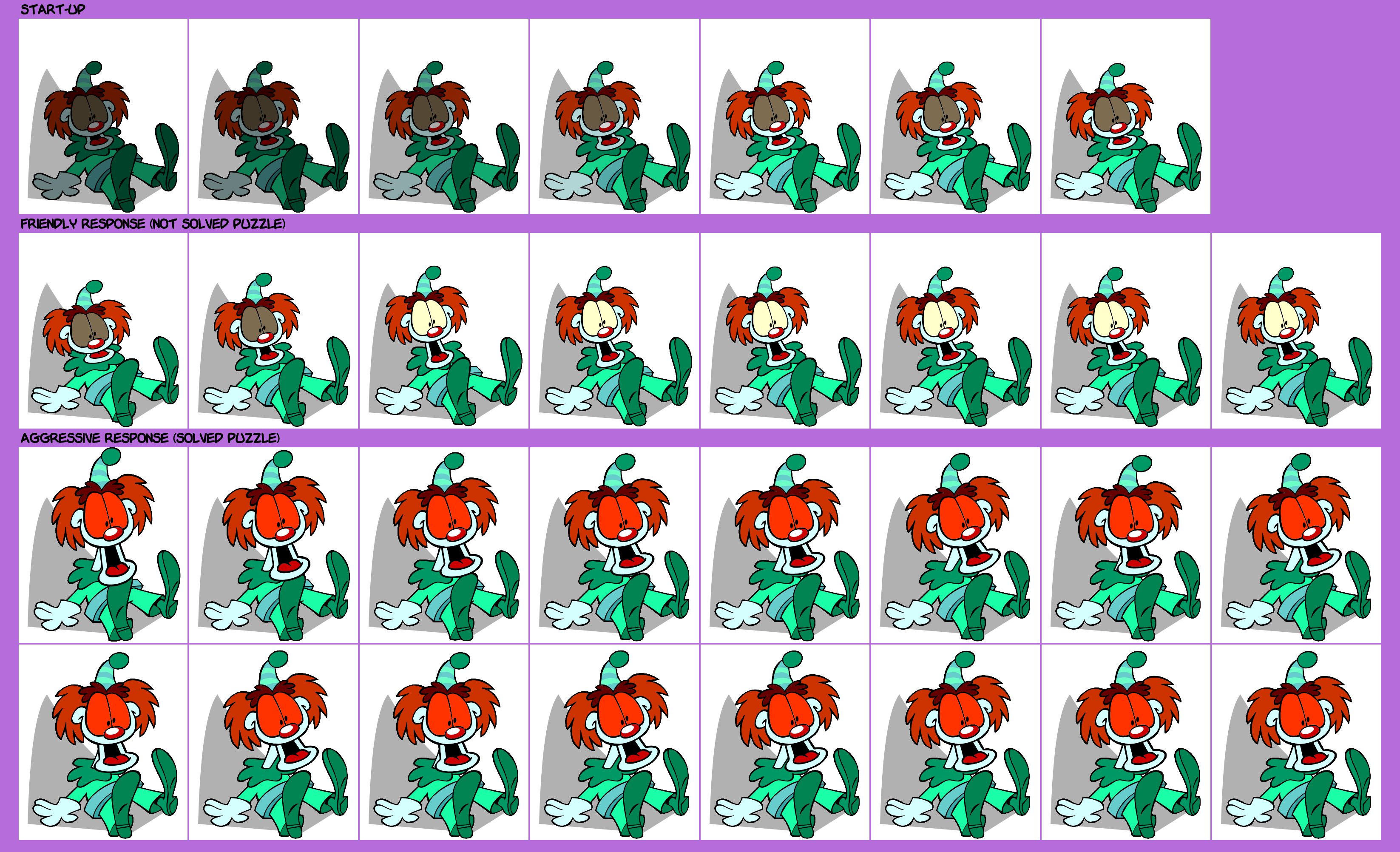 Garfield's Scary Scavenger Hunt - Binky the Clown Toy
